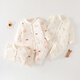 
Seven-picked daisy 40g cotton onesie baby onesie in autumn and winter boneless clothes thin cotton medium-thick climbing clothes one-piece warm outing clothes X6624 Mid-bottomed bear strawberry 40g one-piece cotton jacket size 59 (6-11Jin[Jin equals 0.5 kg])