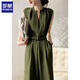 ROMON summer women's jumpsuits and versatile trendy casual pants loose and slimming new fashionable wide-leg pants sleeveless jumpsuits black jumpsuit S recommended 80-100 Jin [Jin equals 0.5 kg]
