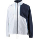 DESCENTE xPESPOW joint logo print color combination retro sports stand collar zipper long sleeve jacket men and women navy S