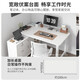 Descripción de la oficina de la esquina de Yunmao Desk Simple Modern Lapy L en forma de L Home Desk Desk Desk Combinación Combinación de dormitorio Simple White White 14070