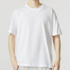 Adidas white short-sleeved men's T-shirt for spring new heavy breathable sportswear basketball men's pure cotton top IC9788/cotton/one fake one compensation S Recommended 120-135Jin [Jin equals 0.5 kg]