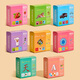Leleyu Baby Cognitive Card Infant Early Education Aufklärungsbuch Tierzahlen anzeigen Bilder Kinder -Flash -Kartenspielzeuggeschenke