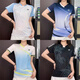 Yonex's new badminton uniform for men and women quick-drying breathable short-sleeved competition uniform for couples golf T-shirt customization watermelon red 9227 red shorts 2XL