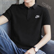 
Nike (NIKE) pure cotton POLO shirt Nike summer new short-sleeved lapel sports T-shirt men's top FN3895 black FN3895-010 pure cotton breathable, fake one compensation S 100-120Jin [Jin equals 0.5 kg]