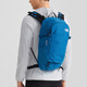 
North Face 24L outdoor comfortable carrying large capacity nylon schoolbag backpack backpack regular couple style holes Peacock blue