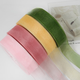 
Orange braided ribbon 2.5cm flowers bouquet decorative snow yarn ribbon ribbon DIY bow floral gift wine red 1048#