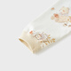 
TONGTAI (TONGTAI) baby autumn suit spring and autumn pure cotton baby clothes children's underwear boys and girls autumn pants pajamas home clothes brown 100