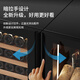 Bai Kailun red wine cabinet, first-class energy efficiency, variable frequency air-cooled, frost-free, constant temperature, moisturizing refrigerator, zero-embedded red wine, tea, cigars, ice bar, white wine, home commercial compressor, fresh display, 1.8 meters | single temperature zone | Maotai cabinet | 420L