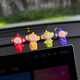 Yusenyis neue Antenne Babyauto -Ornamente kreativer Autokonsole Interieur Elektrisch Rückspiegel süße Dekorationen Wer ist kein Baby? Geschenk spurlos