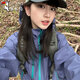Woodpecker super beautiful jacket jacket for men and women 2025 new outdoor dopamine windproof waterproof three-in-one mountaineering suit kale gray [single coat丨no inner liner] M