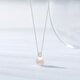 Chao Acer PT950 Platinum Pearl Diamond Necklace Gift Pricing Platinum XQP43700001 Chain length about 45cm