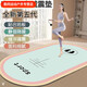 Zhizhou rope skipping yoga mat, soundproof and shock-absorbing, indoor sports, non-slip grip, thickened jumping exercise, Pilates, fitness dance, thickened non-slip bottom dance mat-01F type 60X120CM (for fitness and abdominal fitness)