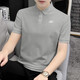 Nike (Nike) Sports masculins Sports 25 Nouveau polo décontracté T-shirt t-shirt à manches courtes en baisse et à manches sportives T-shirt FN3895-063 + FQ4331-010 M M