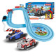 CARRERA Wangwang Team made great contributions Carrera joint model Carrera track racing boy train children's remote control toys with track length 3.6 meters Archie + Maomao 3033 upgraded model Official standard without battery