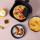 
Air fryer baking tray pizza tray special baking cake basket mold tool accessories basin 678-inch plate for household use [greased oil brush] 7-inch golden cake blue