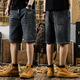 Rankdavid Light Luxury New Brand American Casual Denim Shorts Мужчины носят 5 минут.