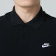 耐克（NIKE）短袖T恤男装夏季新款运动服跑步健身训练针织透气翻领POLO衫 FN3895-010刺绣LOGO/纯棉 S