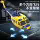 
RHSKY remote control helicopter UH-1 Huey is like a real model aircraft intelligent height-fixed children's toys with fall resistance C032 optical flow positioning Vietnam classic green - one-click back flight - intelligent hover standard single battery