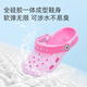 
Telanis children's hole shoes soft and comfortable wading and quick-drying without stinking feet two-wearing boys and girls beach beaches purple/pink 24 shoes inside length 14.5 suitable for foot length 14.0