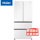 Haier 460L zero-distance freely embedded multi-door French refrigerator household first-class energy efficiency ultra-thin embedded BCD-460WGHFD4DW9U1 while supplies last, no refunds or exchanges