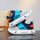 Children's shoes, boys' sneakers, breathable mesh, summer new style 2025 fashionable and versatile set of girls' running shoes LYL9765A gray and blue moon double net 37 shoe length 23.5cm
