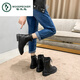 Specht Martin Stiefel für Frauen Britisch -Stil INS2025 Herbst Neue vielseitige Frühling und Sommer atmungsaktives Motorrad Dünne kurze Stiefel 14 Löcher mittelgroßen Single 34