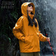 JEEP SPIRIT Jeep Jacket Jacket Men's and Women's Autumn and Winter Windproof Outdoor Couple Jacket Men's Sunflower XL