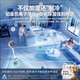 Lenovo 400-square-meter humidification spray丨Patented cold wind electric fan refrigeration floor fan household air conditioning fan silent bedroom ultra-quiet first-level energy efficiency air circulation fan ice mist compressed white mist refrigeration - 16 seconds off - whole house moisturizing