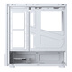 SAMA Jinghong white ATX sea view gaming computer main case 270 panoramic/double-sided glass/support 360 water cooling/9 fan positions/427mm long graphics card/U2+U3