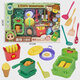 
Board-mounted play house toys I love Donuts Kitchen Store Gift Supermarket Store Supporting toys are not limited to 53262 Board-mounted simulation kitchenware A3892