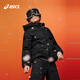 ASICS/ASICS Children's Wear 25 Years Winter Loose Short Puff Down Jacket for Large Children, Thin and Comfortable