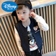 Disney children's vest spring and autumn new boys casual vest jacket top waistcoat 2025 summer style baby horse gray zipper vest 130