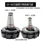 GMA75 degree MA90 degree Changzhou Heavy Duty Indexable Milling Disk Pad Boring and Milling Rough Processing Disk MA12590 degree 40 hole 6 teeth Diamond Pieces