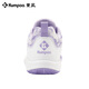 Glimpse of KUMPOO 2025 new badminton shoes D21 breathable, non-slip and wear-resistant KUMPOO professional sports shoes white/purple 38