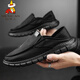 
Scarecrow (MEXICAN) all black canvas shoes for men in summer new anti-odor old Beijing ice silk umbrella cloth shoes soft sole work shoes for men's shoes YS9901 all black 39