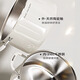 Ten Billion Bear 316 stainless steel soup pot household thickened ceramic porridge pot small cooking pot steaming pot induction cooker stew pot extra thick ceramic steel one + 2 steamers 26cm