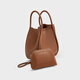 
CHARLES/KEITH25 summer new product large capacity commuter one-shoulder tote bun mother bag Chinese Valentine's Day gift CK2-30782647 Chocolate chocolate color M