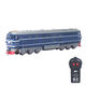 Control remoto inalámbrico Dongfeng 4B Piel verde Motor de combustión interna Tren eléctrico Tren eléctrico Super Long Track Carging Boys Boys 17 Bailanga CAR FRONT CONTROL REMOLO Modelo de carga - Conjunto de carga gratuita + Marca de agua