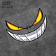 Mangmang is suitable for Changan UNIV front face demon eyes car stickers car personality creative reflective decoration stickers demon devil eyes 1278cm red eyes one