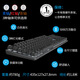 罗技 LOGITECHK845有线机械键盘定制化键帽背光电竞游戏办公打字USB电脑 K835【下单注意型号】 原装一年质保可拆包 青轴【码字办公优选】 x 否 x 104键