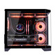 Wanjiagu Yongzhe MINI white (no A-pillar) computer case desktop MATX sea view room 240 integrated water-cooled full-side transparent ITX desktop Dreamer black (MATX motherboard/360 water-cooled position)