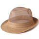 Mitte des Alters und älteren Männer Sommersonne Sonnenschutz Sonnenhut Cooler Hut Outdoor Mesh Vater Frühling und Herbst Atmungsfreie Strohhut Reis Farbe One Größe (58 cm)