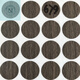 LNGA LANDGRE666-692 Whole house custom screw cover three-in-one hole sticker beauty self-adhesive cabinet hole cover screw hole PTS-679 5 diameter 21MM (270 pieces of multi-color)