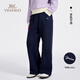 
YEEHOO Girls' Set Children's Sweatshirts and Pants Two-Piece Set Medium Large Children's Clothing Casual Sports Fashion Autumn Dream Purple 165