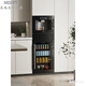 MDUG European imported quality high-end embedded wine cabinet constant temperature and humidity wine cabinet ice bar household small beverage cabinet built-in refrigerated wine cabinet 24-bottle air-cooled frost-free wine cabinet