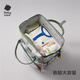 Babycare Muttertasche Multifunktionale Mutter und Babymütter gehen mit leichtem handgetragenem Umhängetasche Sailiman Scenic Szenic Green große Größe aus