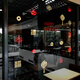 Huilide Custom Glass Door Stickers Fenster Blume Dekoration Fuzi Lanternaufkleber Szenenlayout Atmosphäre Rückenkleber Fensteraufkleber Selbstklebend 2025 JD6174 gebürstet Gold mittelgroße Größe