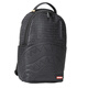 SPRAYGROUND大Logo鲨鱼嘴纯色压印休闲 PVC(聚氯乙烯) 双肩包 常规 男女同款 黑色 无礼盒