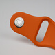 Apple/Apple Watch Serie 9 Smart Watch GPS+ Cellular Modell 41mm Silber Edelstahl Hülle Hermes Orange Sportsgurt mrqe3ch/a