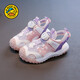 G.DUCK HELLO Little Yellow Duck Boy Baotou Sandals Summer 2025 New Children's Soft Sole Non-Slip Sports Beach Shoes Medium Big Children's Trend ZD-Blue 9922 (Bao Tou) 28 Size 17.5cm in size